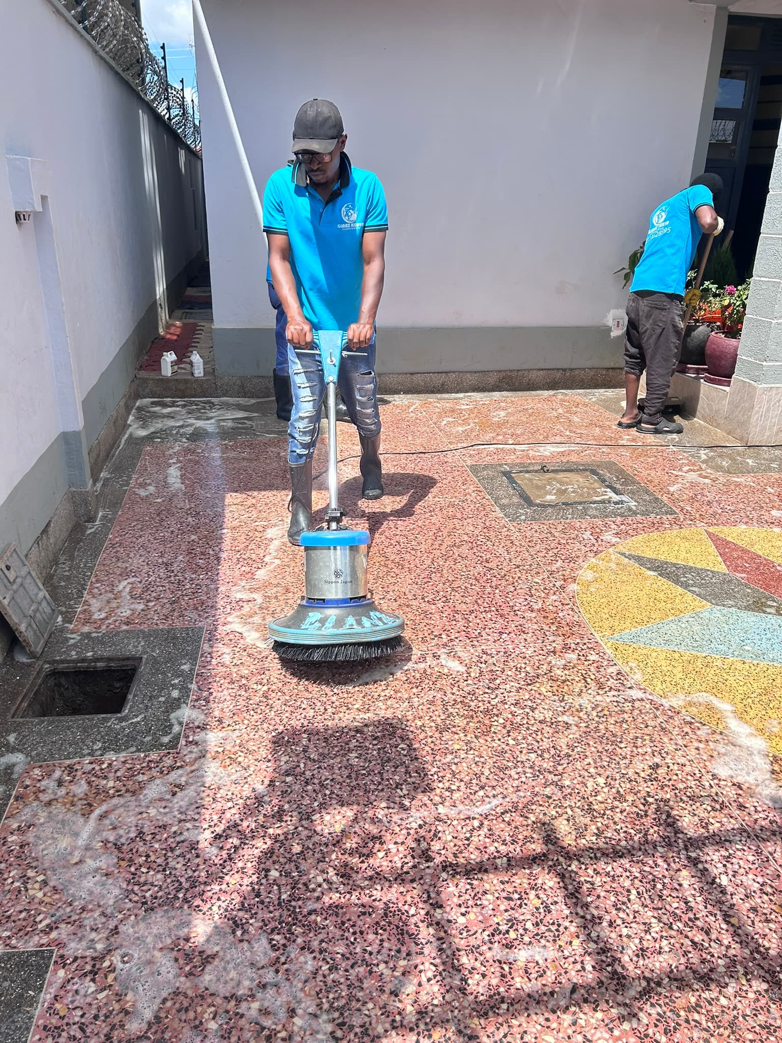 Terrazzo cleaning Nairobi Kenya 4